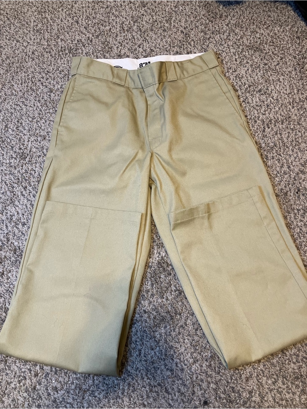 Dickies Olive/Tan 874 Original size 33x32